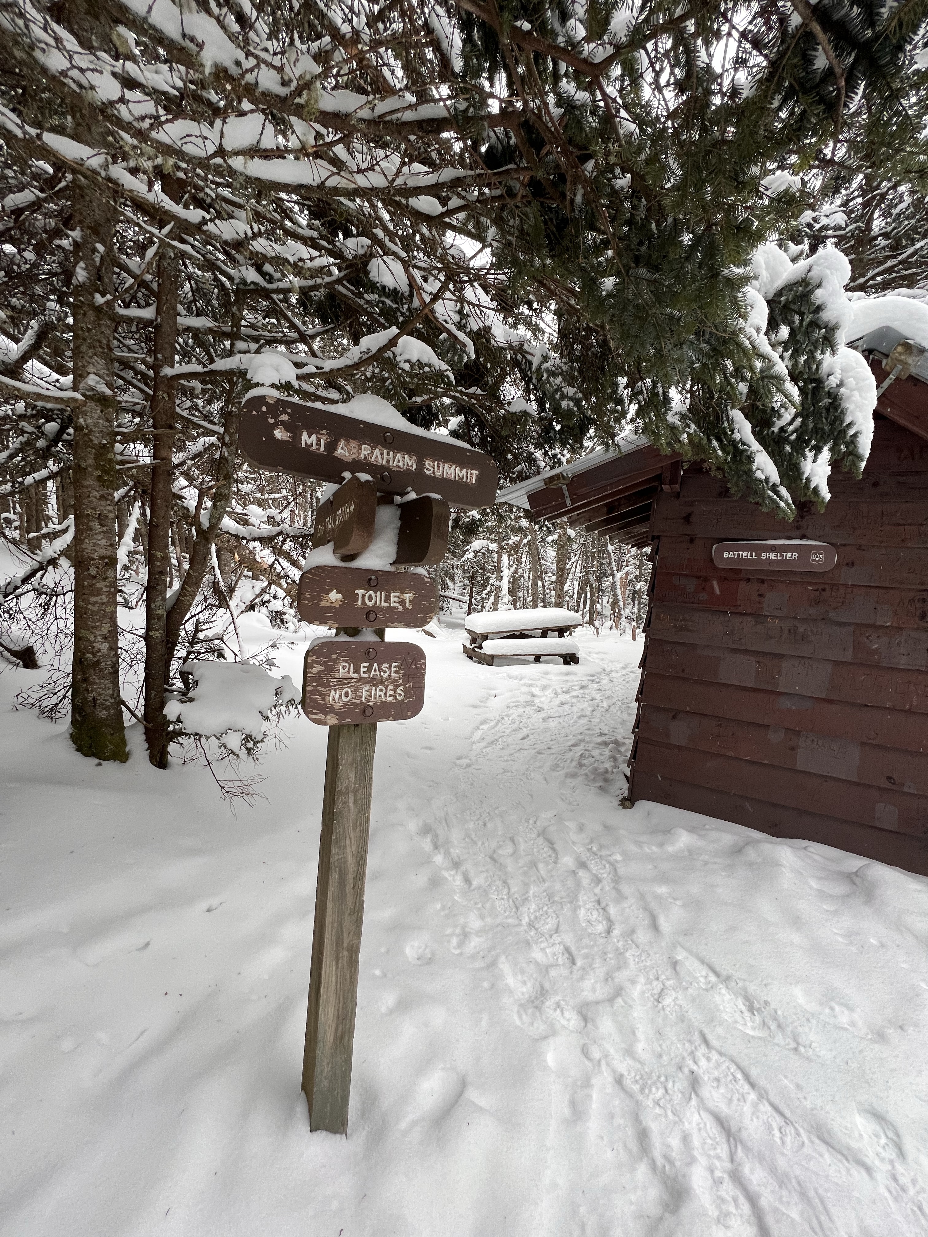 Battell Shelter Mt Abraham