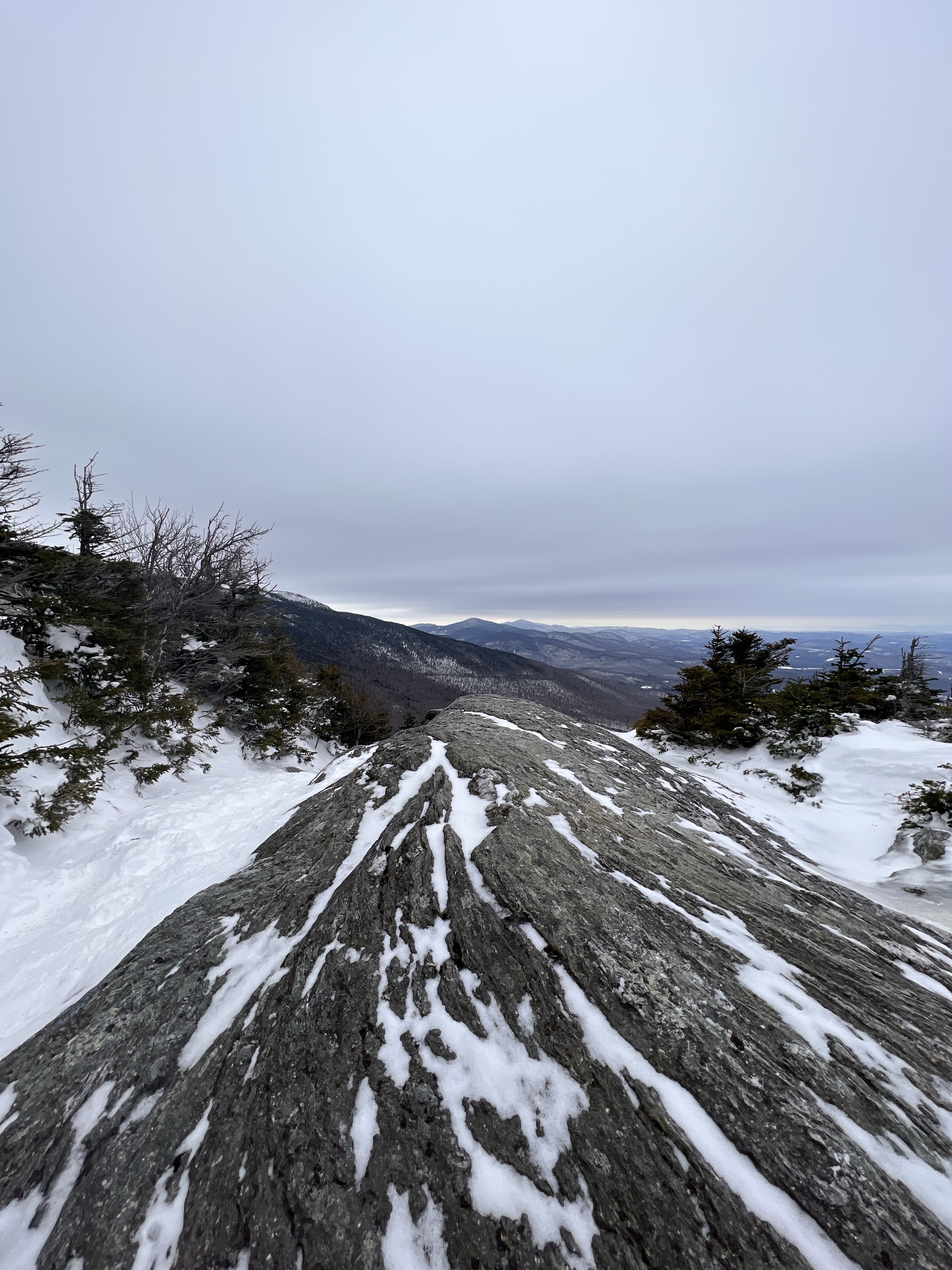 view from ledge lookout