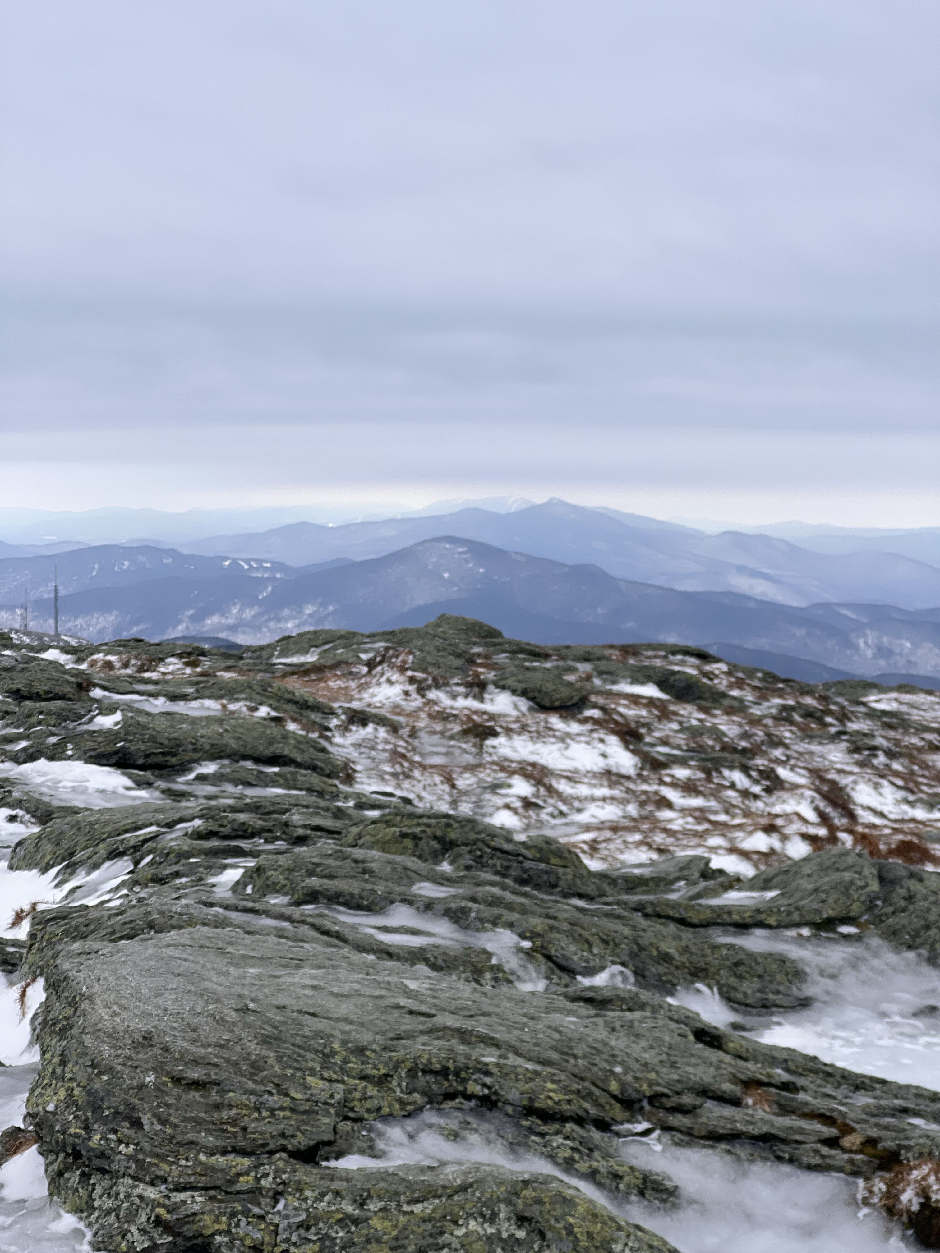 view to the south from mansfield summit