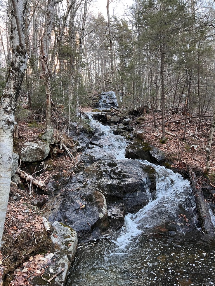 image of waterfall cascade on pack monadnock