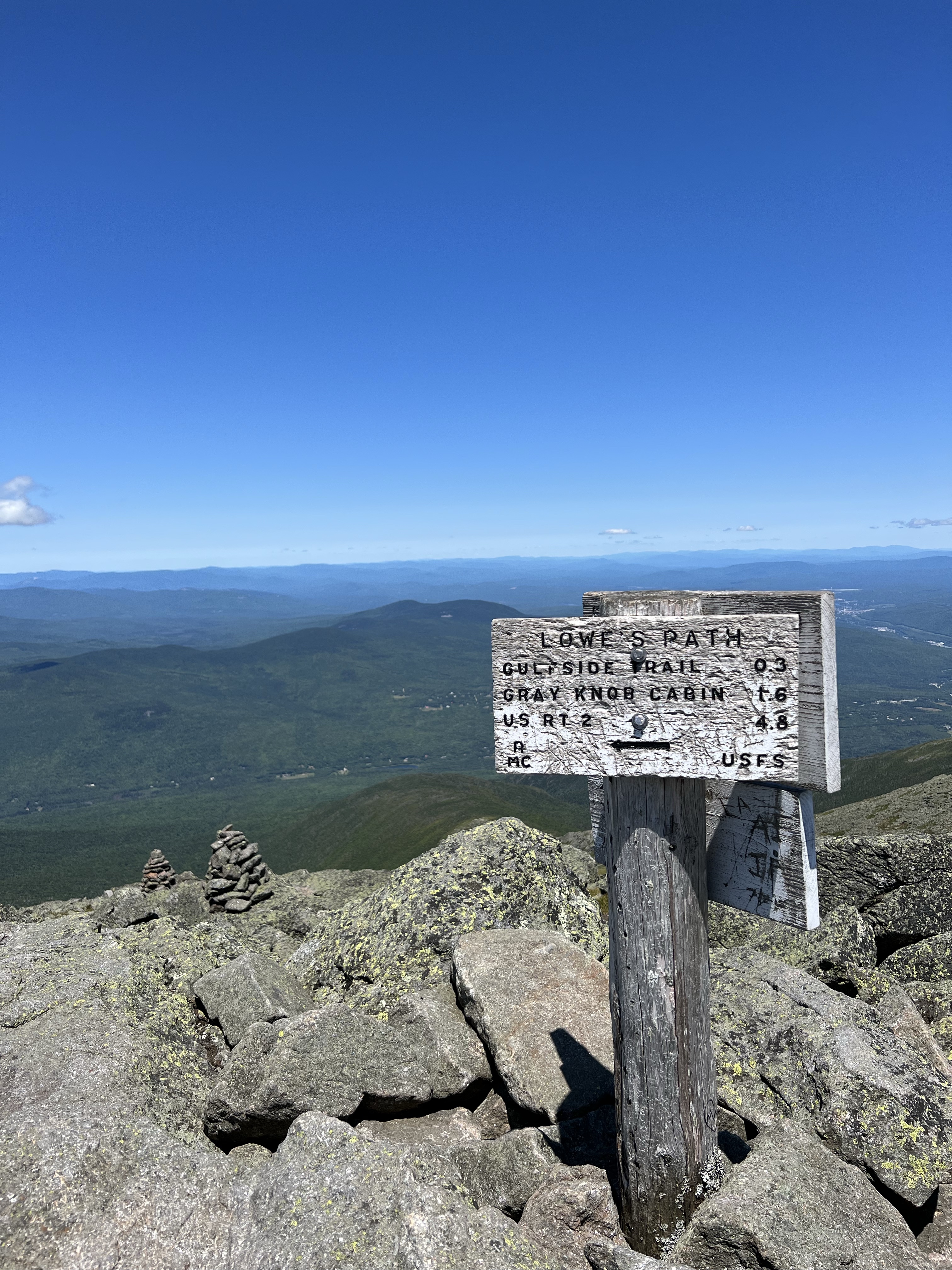 summit of mount adams